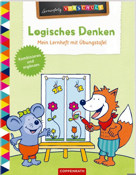 Logisches Denken: Mein Lernheft mit Übungstafel