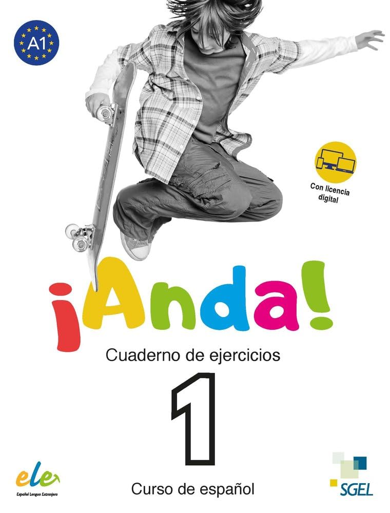 ¡Anda! 1 Cuaderno de ejercicios + licencia digital