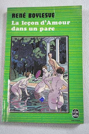 La leçon d'amour dans un parc