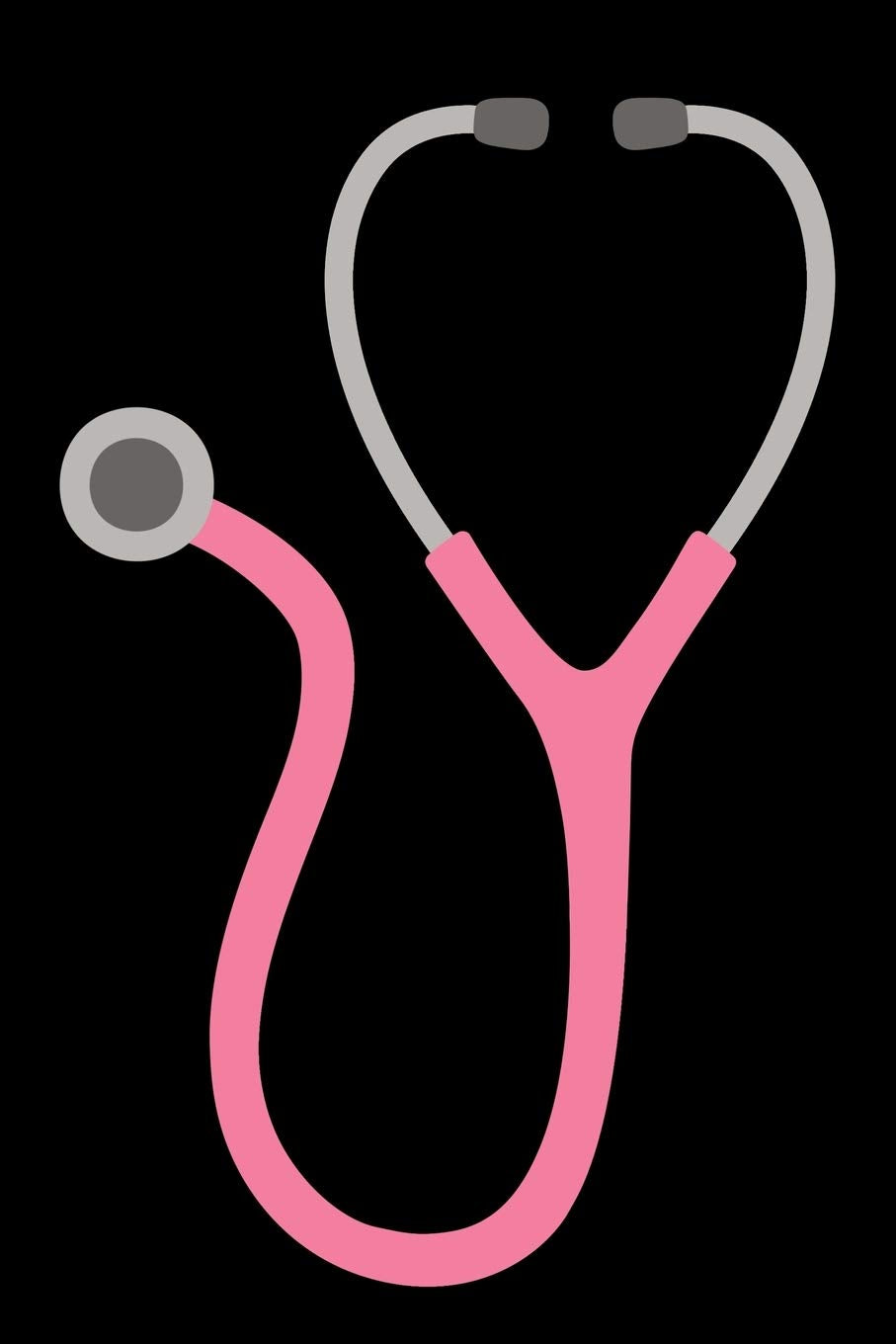 Respiratory Journal: Pink Stethoscope Respiratory Therapist Journal To Write In For Women Girls 150 Pages