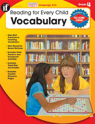 Vocabulary, Grade 4 (Reading for Every Child)