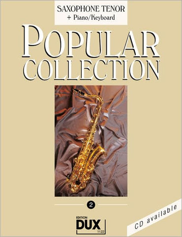 Popular Collection 2. Saxophone Tenor + Piano / Keyboard