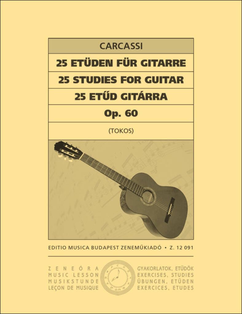 25 Studies for Guitar Op. 60 (Guitar)
