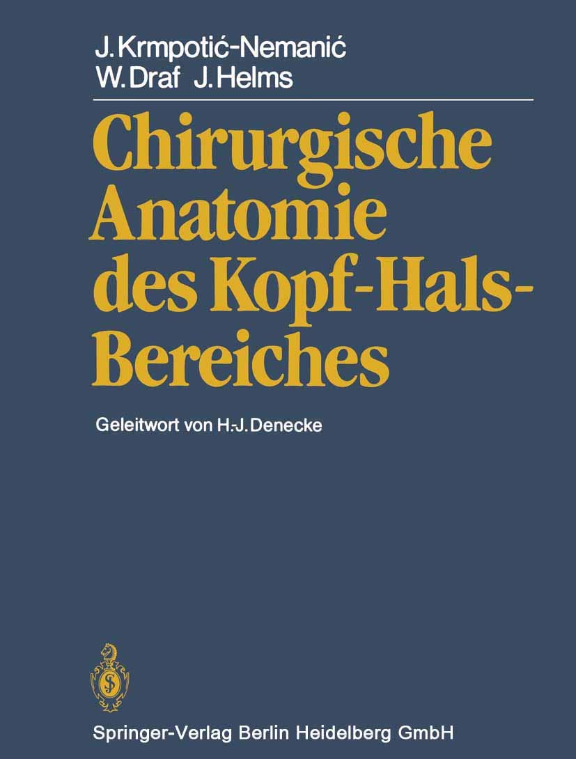 Chirurgische Anatomie des Kopf-Hals-Bereiches (German Edition)