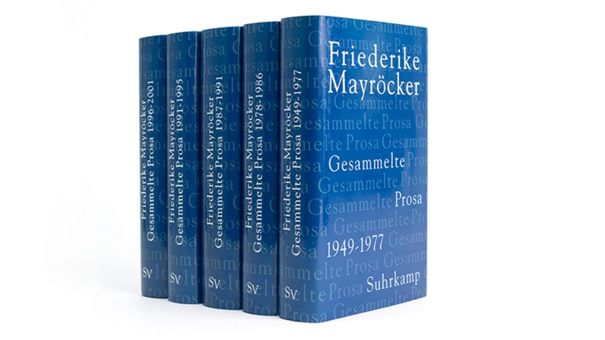Friederike Mayröcker: Gesammelte Prosa I 1949-1977