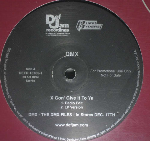 X Gon' Give It to Ya [Vinyl]