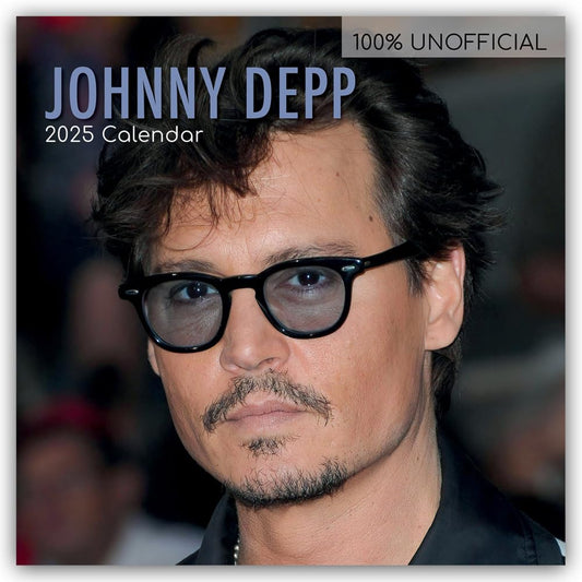 Johnny Depp 2025 - 16 Month Calendar: Original The Gifted Stationery Co. Ltd [Multilingual] [Calendar] (Wall Calendar)