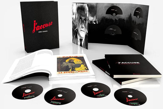 J'accuse [Coffret Collector Blu-Ray + DVD, Édition Numérotée, Inclus Un Livre inédit et Deux scénarios en Fac similé]