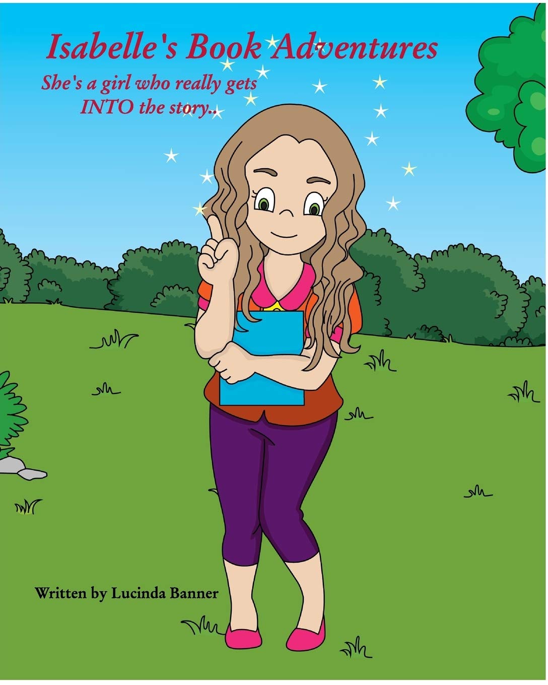 Isabelle's Book Adventures: She's a girl who really gets INTO the story...