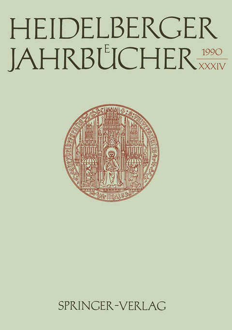 Heidelberger Jahrbücher (German Edition)