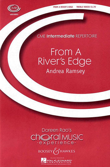 From a River's Edge: 3-part treble voices (SSA) and piano. Partition de chœur.
