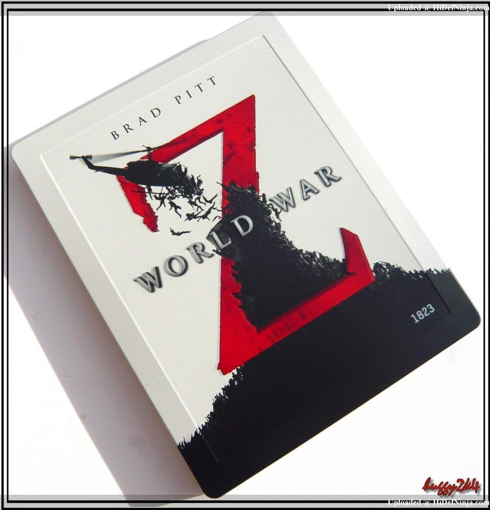 World War Z Blu ray Steelbook - Entertainment Exclusive [UK Import]