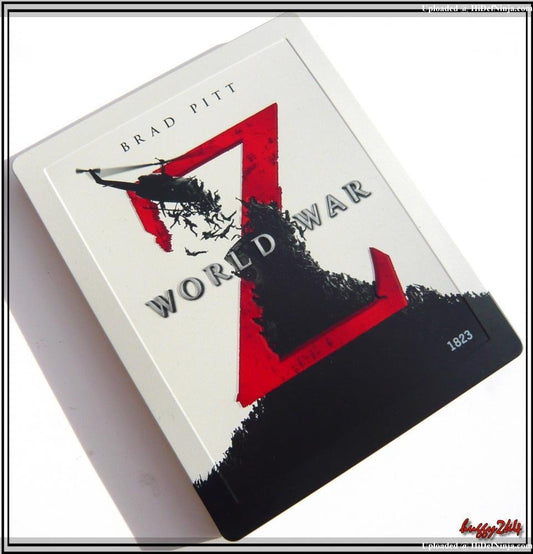 World War Z Blu ray Steelbook - Entertainment Exclusive [UK Import]