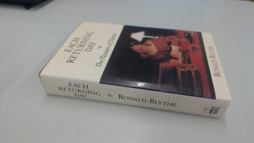 Each Returning Day: The Pleasure of Diaries