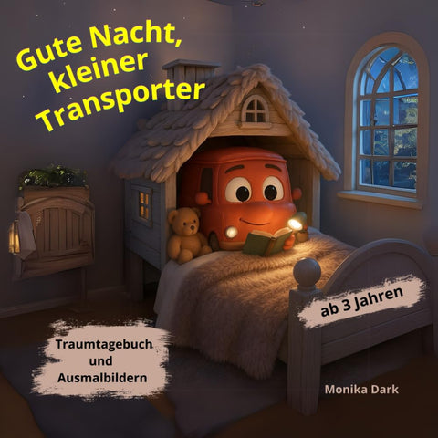 Gute Nacht, kleiner Transporter.: Gute-Nacht-Geschichten ab 3 Jahren: 17 Herzerwärmendes Familienabenteuer mit Transport