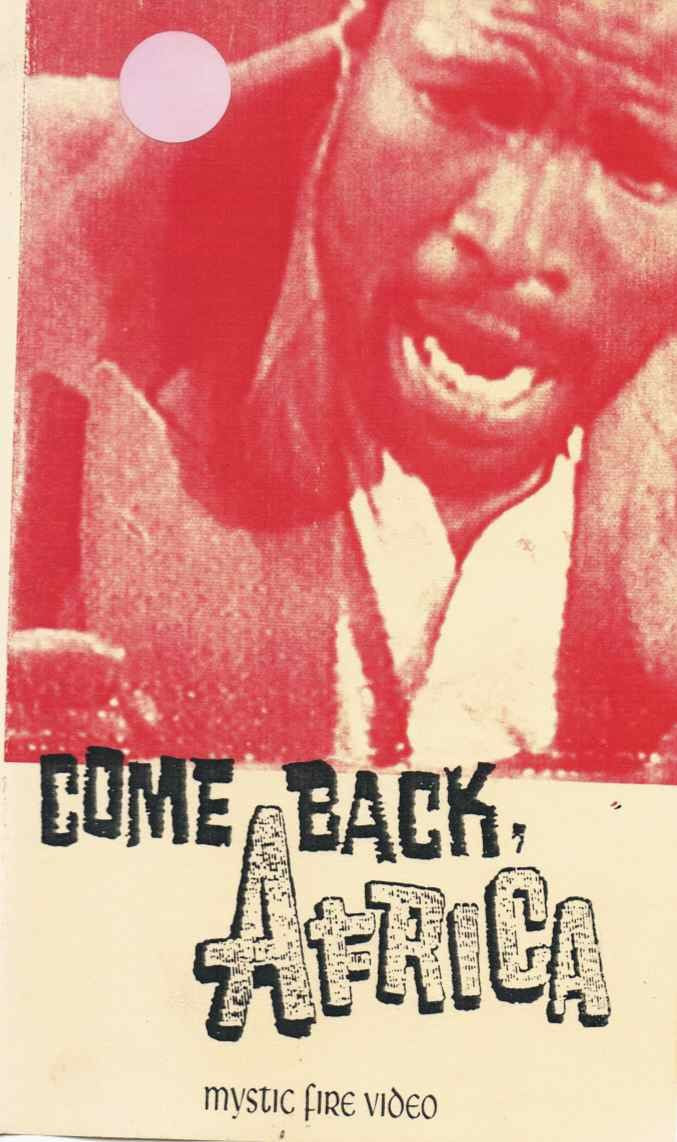 Come Back, Africa