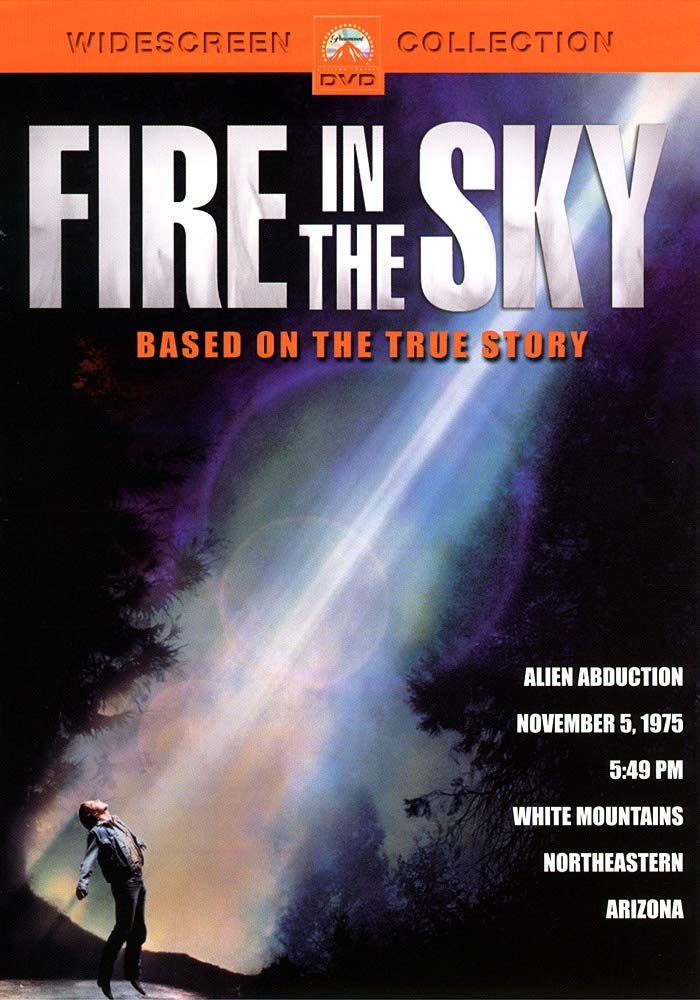 Fire in the Sky (1993) / Region 2 PAL DVD / Has ENGLISH, French, German, Italian, and Spanish sound options / Starring: 