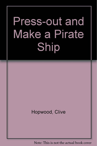 Press-out and Make a Pirate Ship