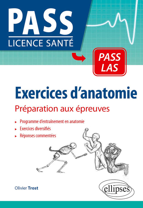 Exercices d'anatomie: Préparation aux épreuves (PASS – Licence santé) (French Edition)