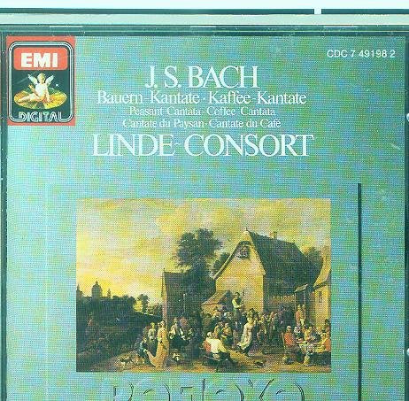 Bach : Coffee and Peasant Cantatas - Hans-Martin Linde