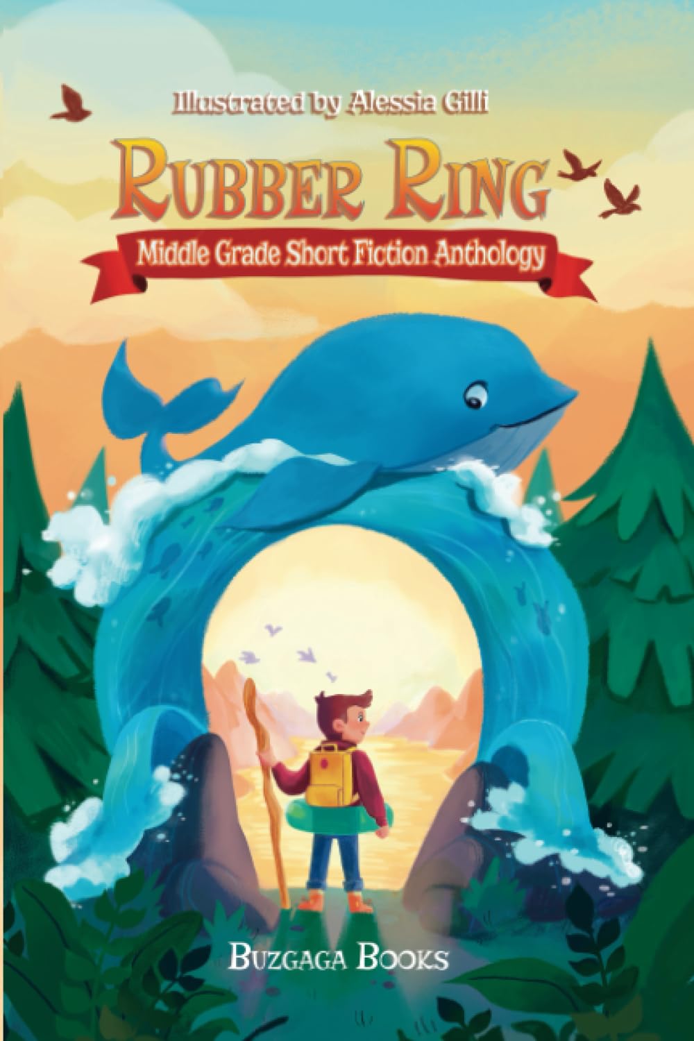 Rubber Ring: Middle Grade Short Fiction Anthology: 11 Remarkable Short Stories for Elementary Schoolers with Different G