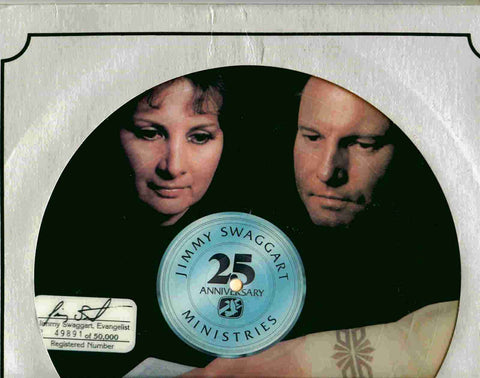 Jimmy Swaggart ~ The Very Best of Jimmy Swaggart ~ Silver Jubilee Album #49891 OF 50,000 (Original 1981 PICTURE DISC Vin