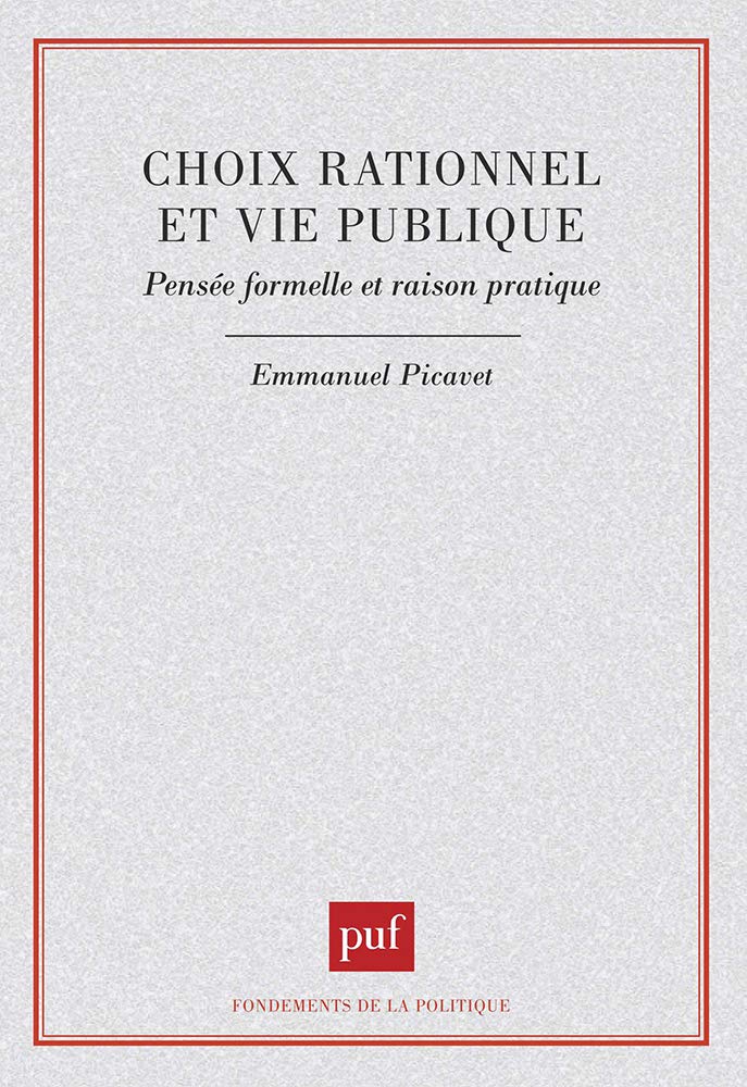 Choix rationnel et vie publique