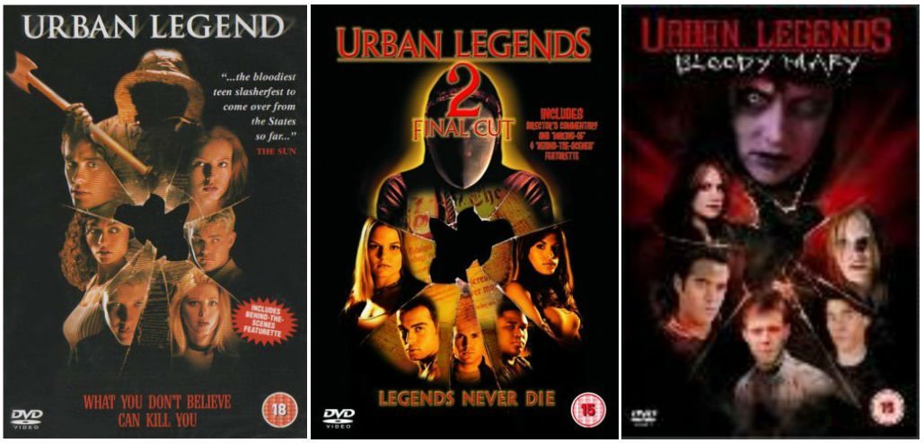 Urban Legends Trilogy DVD Collection: Urban Legend / Urban Legends 2 - Final Cut / Urban Legends: Bloody Mary + Special 