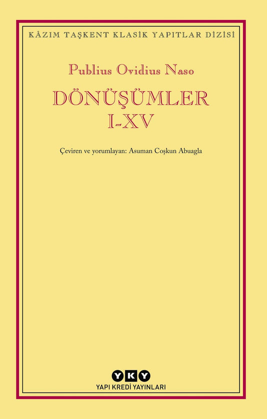 Dönüşümler I-XV: Kazım Taşkent Klasik Yapıtlar Dizisi
