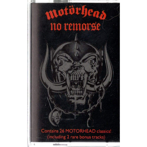 Motorhead: No Remorse Cassette VG++ Canada Roadracer RRC 9354