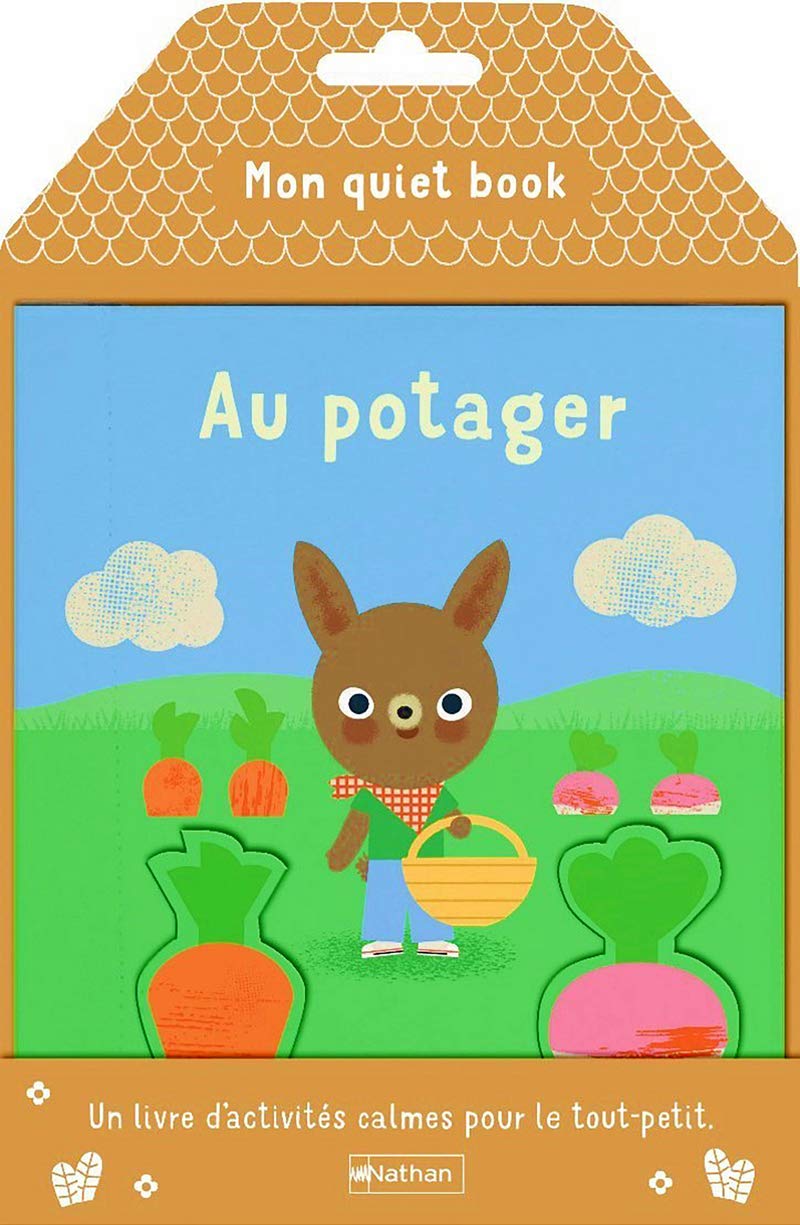 Mon quiet book - Au potager