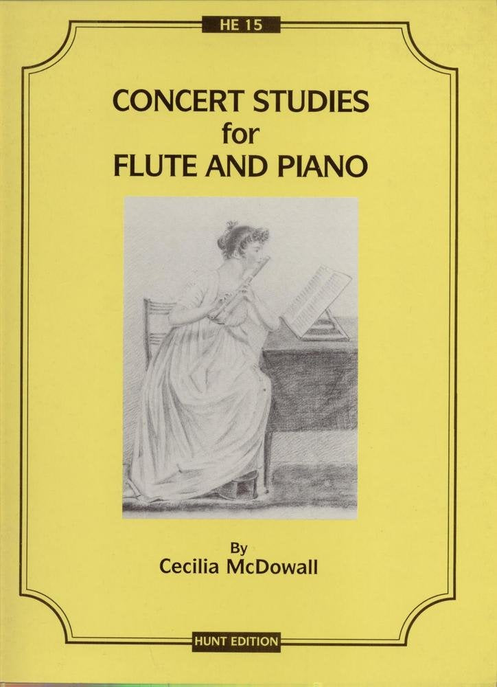 McDowall: Three Concert Studies for Flute & Piano