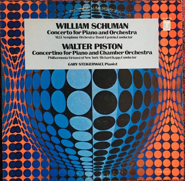 Concerto For Piano And Orchestra / Concertino For Piano And Chamber Orchestra-LP