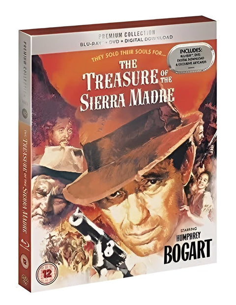 The Treasure Of Sierra Madre Slipcased Edition Blu Ray + DVD + Art Cards + Digital Download/Blu Ray