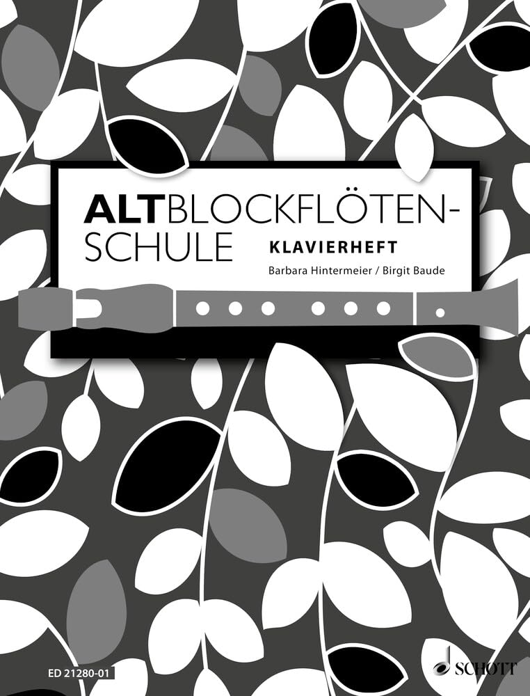 ALTBLOCKFLOTENSCHULE PIANO
