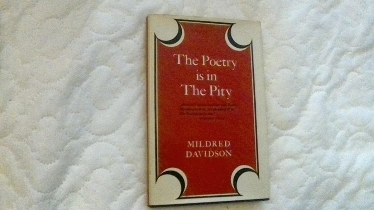 The poetry is in the pity