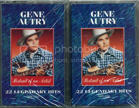 Gene Autry: Portrait of an Artist (Vol. #2) [ AUDIO CASSETTE TAPE ] ~ 12 Legendary Hits