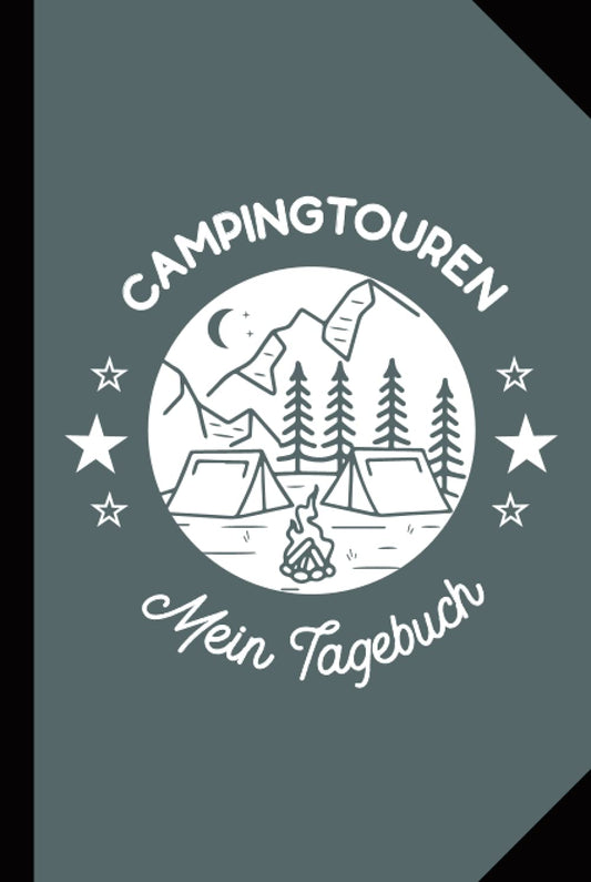 Reisen im Wohnmobil - Logbuch Hardcover: Ein Geschenk für Camper, Urlaub auf dem Campingplatz mit Familie und Freunden d