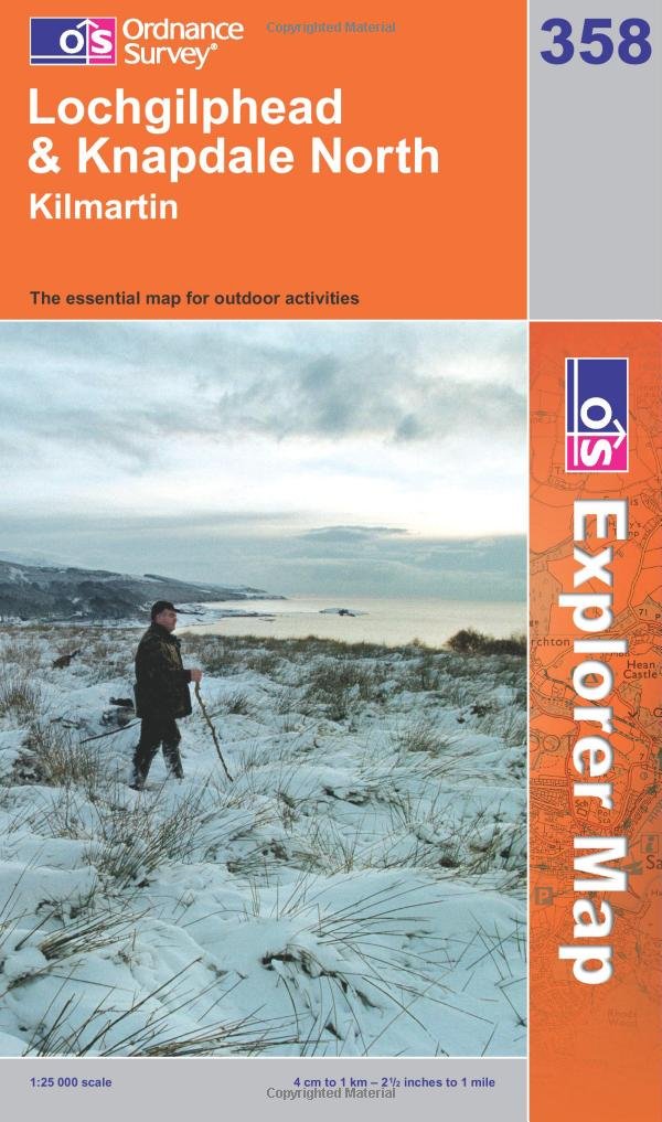 Lochgilphead and Knapdale North (Explorer Maps) 358