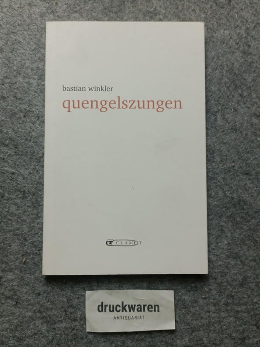 Quengelszungen (Livre en allemand)