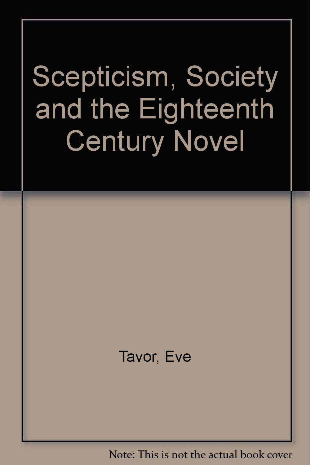 Scepticism, society, and the eighteenth-century novel