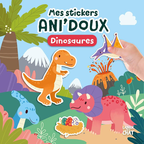 Mes stickers Ani'doux - Dinosaures