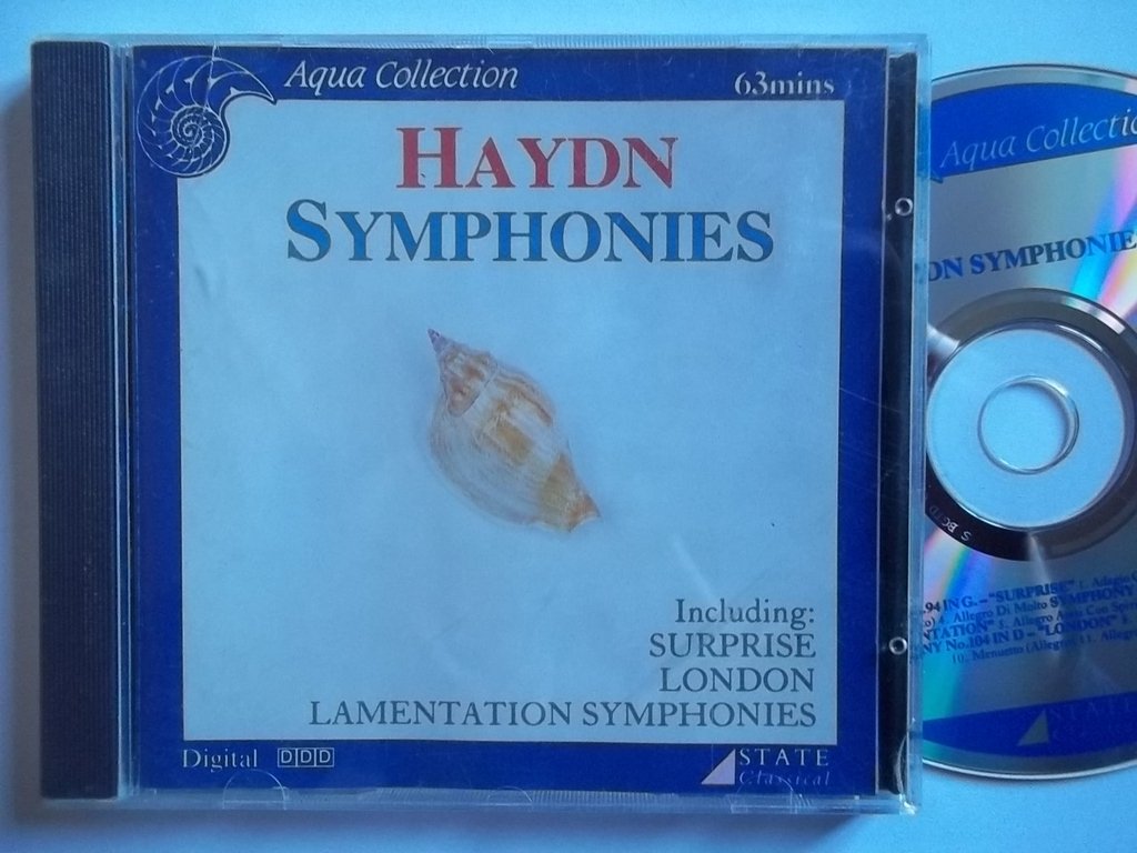 BGTD 029 EUROPA PHILHARMONIC Haydn Symphonies 94 26 & 104 CD