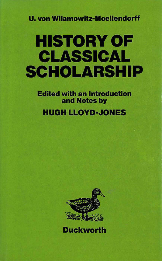 History of classical scholarship