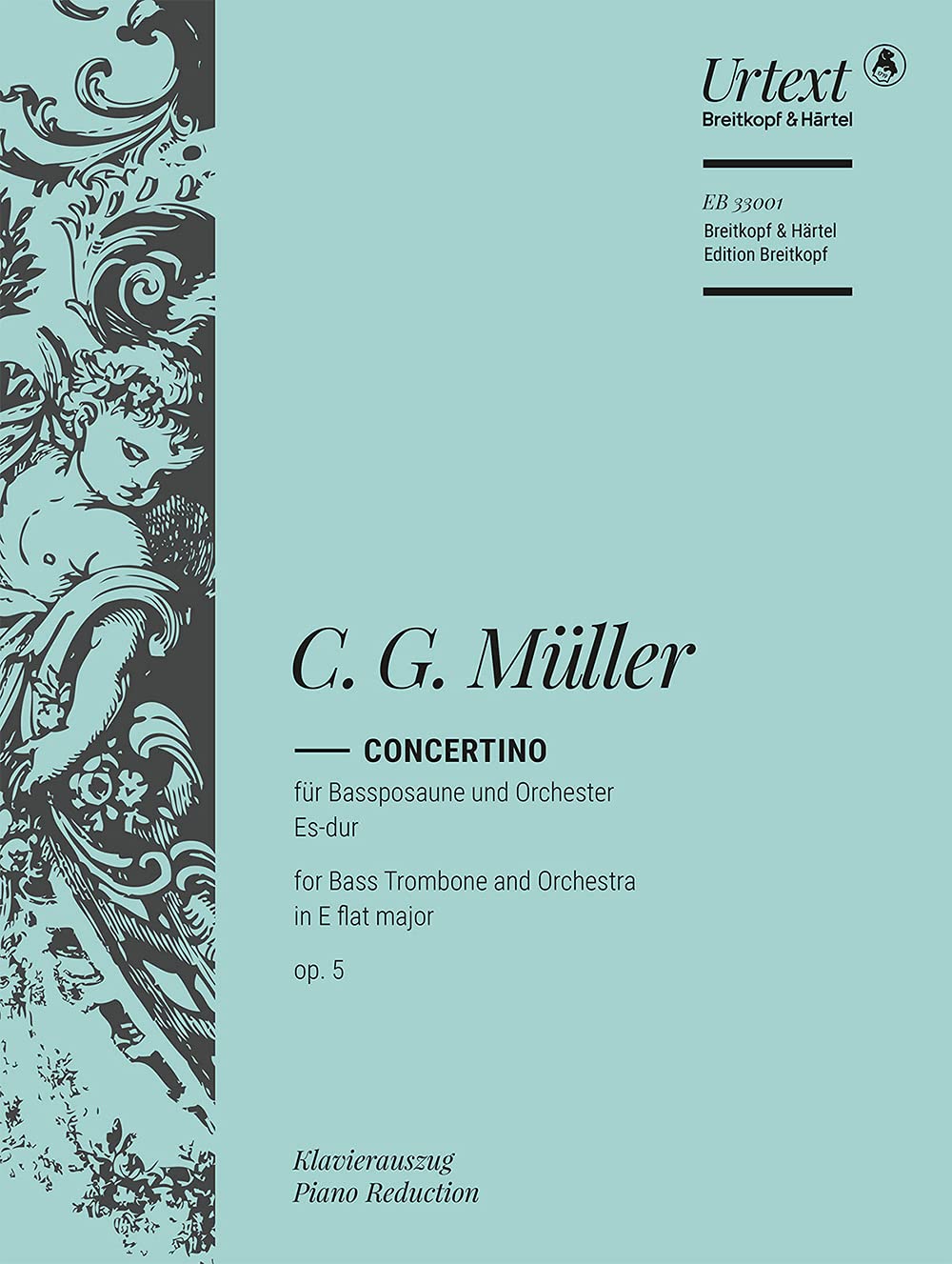 Müller: Concertino in E-flat Major, Op. 5 (Solo Part with Piano Reduction)