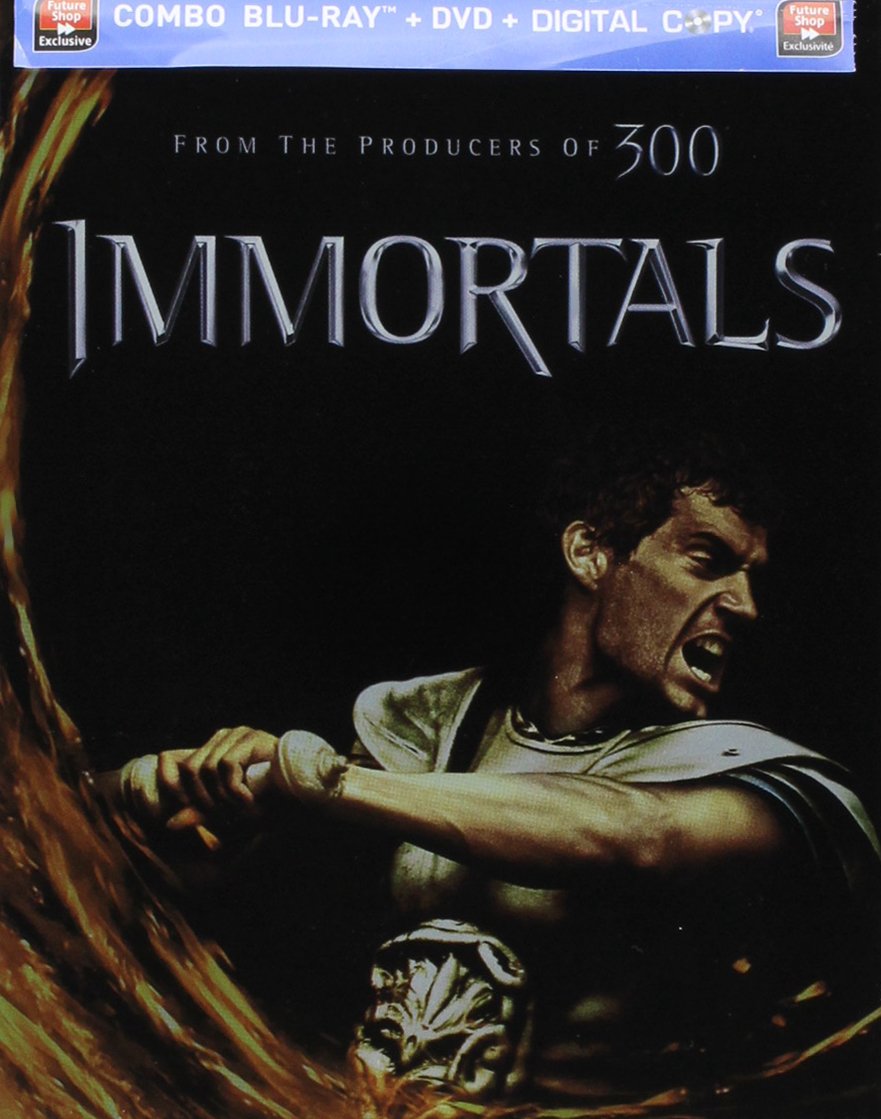 Immortals Blu-ray SteelBook (Blu-ray /DVD / Digital Copy)