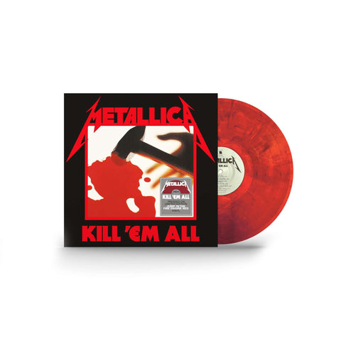 Kill Em All - 'Jump Into The Fire Engine Red' Colored Vinyl