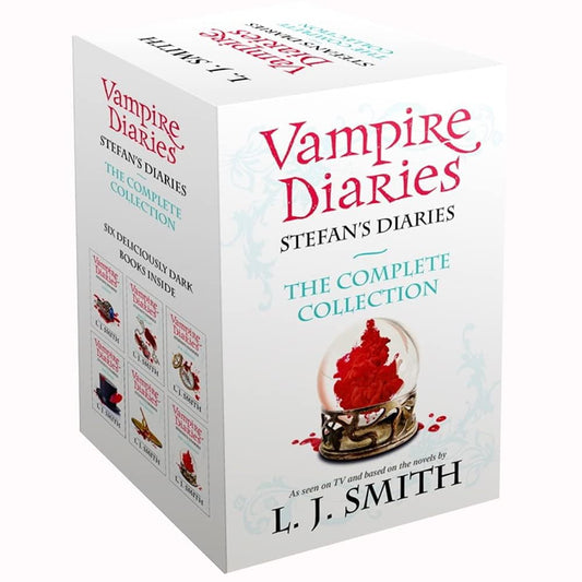 Vampire Diaries Stefan's Diaries The Complete Collection Books 1 - 6 Box Set by L. J. Smith (Origins, Bloodlust, Craving