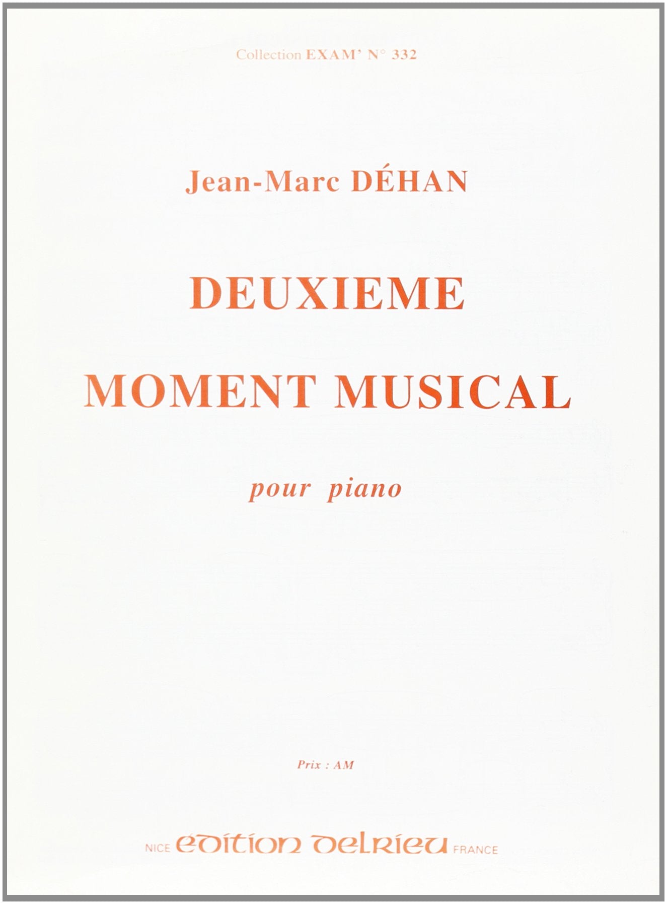 Dehan: Moment musical No. 2