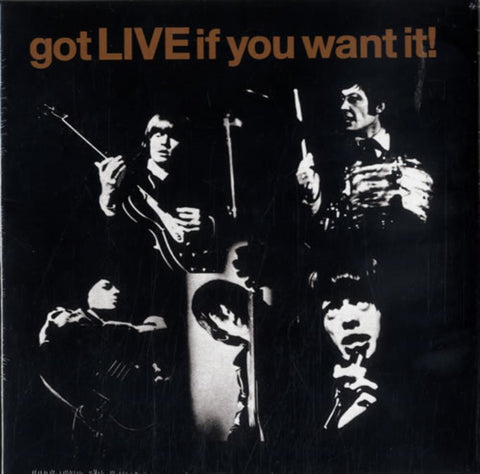 got LIVE if you want it! RECORD STORE DAY EXCLUSIVE 7" VINYL SINGLE